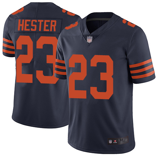 Chicago Bears Limited Navy Blue Men Devin Hester Jersey NFL Football #23 Rush Vapor Untouchable->chicago bears->NFL Jersey